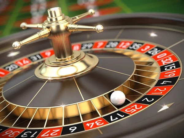 Slot game interface on mobile phone showing reels and spin button